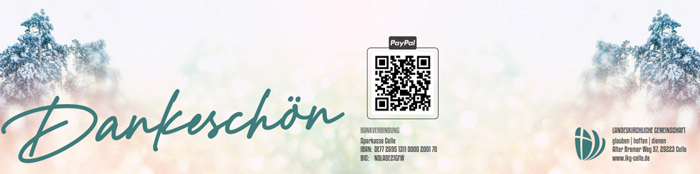 Thema Dankeschön 2025