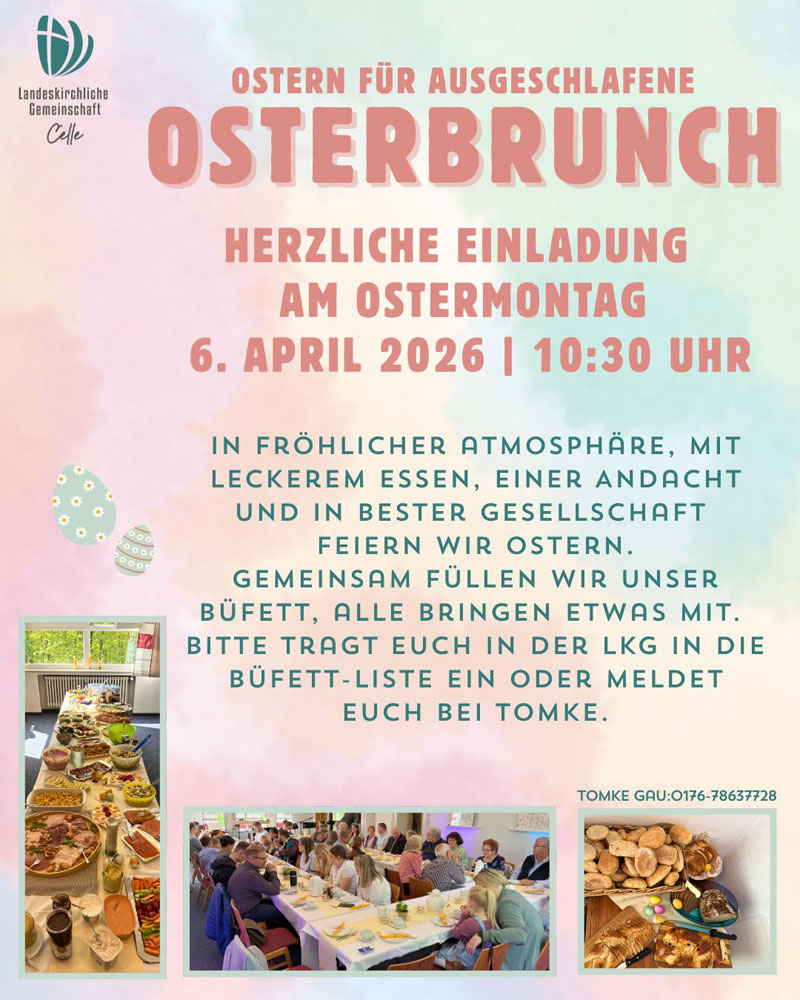 Einladung zum Osterbrunch